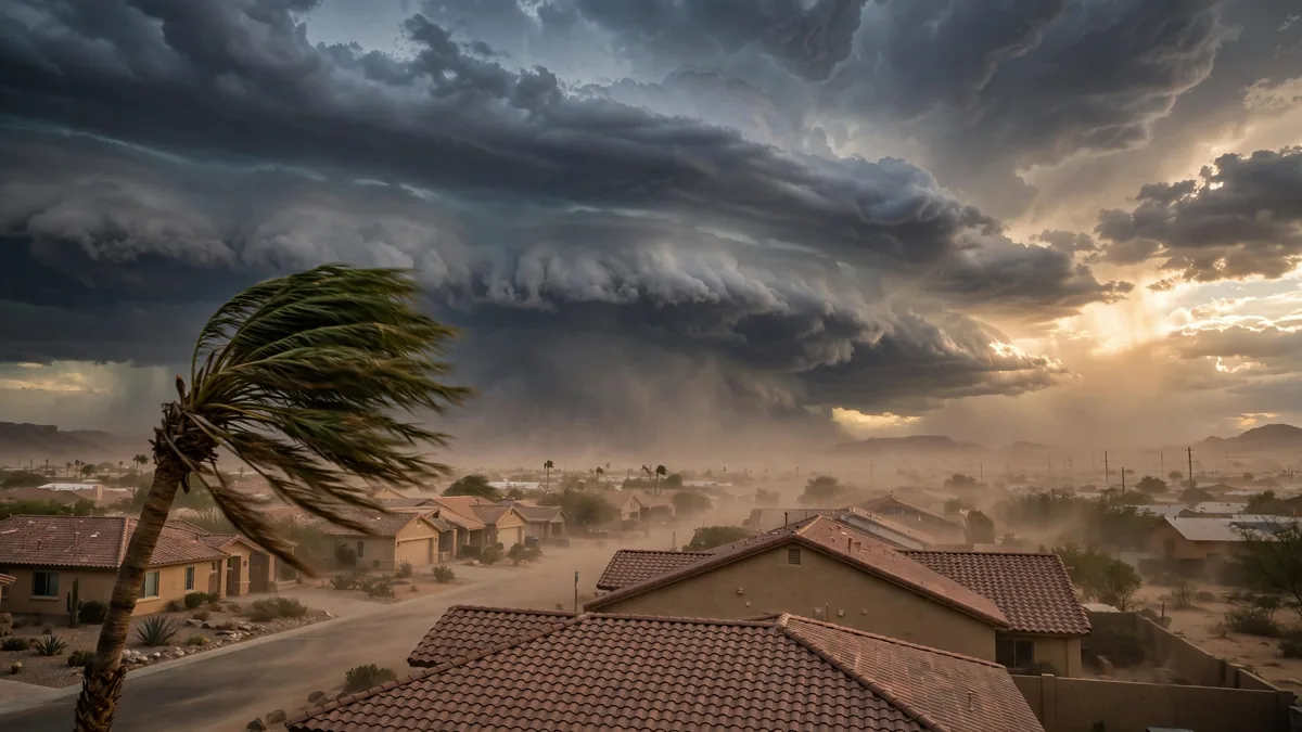 Monsoon Roof Damage: What AZ Storms Do to Your Roof