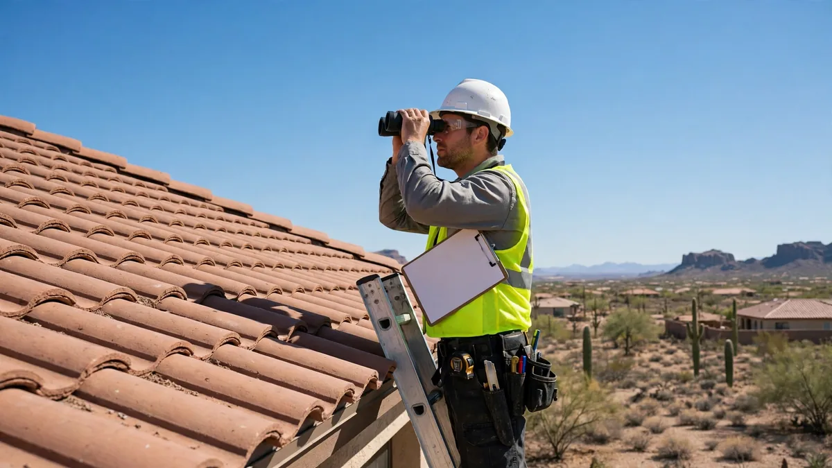 Pre-Monsoon Roof Inspection Checklist for Phoenix Homes