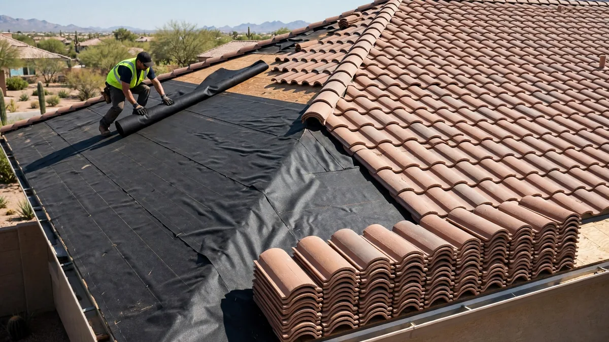 Roof Underlayment Replacement Cost in Phoenix (2026 Guide)